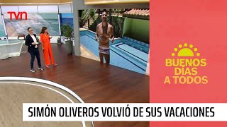 En modo Simonsiño Simón Oliveros volvió de sus vacaciones de Brasil  Buenos días a todos [upl. by Ziladnerb]