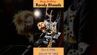 Celebrating Randy Rhoads Birthday A Tribute to the Guitar Legend RandyRhoads Ozzy rockmusic [upl. by Ilke]