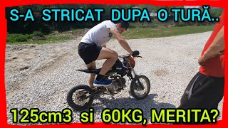 Neam dat cu o Motocicletă de copii până am CALAT Motorul [upl. by Pry]