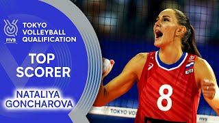 Nataliya Goncharova stepped up once more  Top Scorer  Volleyball Olympic Qualification 2019 [upl. by Bor]