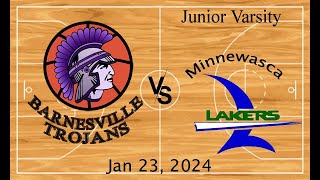 Barnesville JV Boys vs Minnewaska [upl. by Heron]