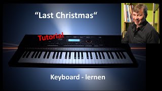 quotLast Christmasquot Keyboard Tutorial  Ausschnitt 95 [upl. by Myrilla]