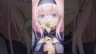 SpeedPaint Yamine Renri again 闇音レンリ utau utauloid speedpaint artwork shorts [upl. by Lotta]