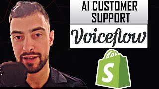 VoiceFlow Ecommerce Customer Support ChatBot AI Automation [upl. by Esydnac]