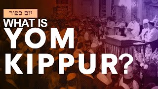 What is Yom Kippur The Jewish High Holiday [upl. by Westmoreland]