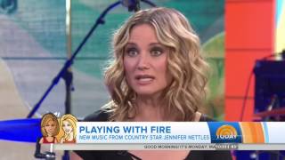 Jennifer Nettles  Hey Heartbreak and Interview  Today  May 16 2016 [upl. by Unders]