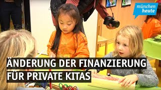 Änderung der Finanzierung für private Kitas [upl. by Enelak]