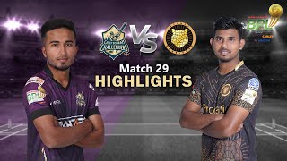 Chattogram Challengers vs Sylhet Sunrisers  29th Match  Highlights  Season 8  BBPL 2022 [upl. by Lyontine404]