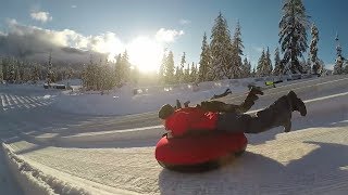 Snow Tubing at The Summit Tube Park [upl. by Ynohtnaluap]