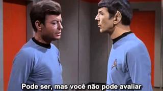 Mr Spock X Dr Mccoy with portuguese subtitles [upl. by Carnay440]