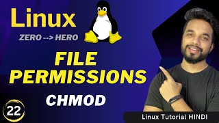 Linux File Permissions For Beginners HINDI  Linux CHMOD Command [upl. by Moor]