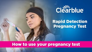 How to Use Clearblue® Rapid Detection New Zealand only [upl. by Sirak]