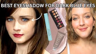 BEST EYESHADOW COLORS FOR DARK BLUE EYES [upl. by Atikram]