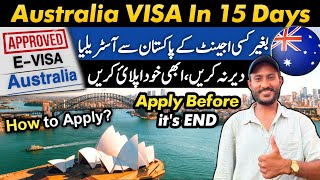 Easy Australia e Visa Apply Online From Home  Australia Tourist Visa For Everyone  ONLY 190 Dollar [upl. by Renferd932]