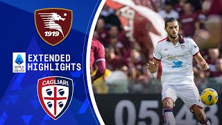 Salernitana vs Cagliari  Extended Highlights  Serie A  CBS Sports Golazo [upl. by Zosi690]