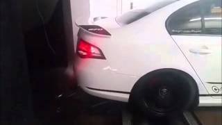 Ford Falcon XR6 Turbo Shooting Flames on E85  Dyno Runs  CMS Sydney [upl. by Bessie]