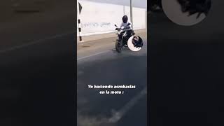 Por eso ya no hago acrobacias 😅😁🤣 shortvideos automobile contenido viral fypage viral sketch [upl. by Nimrak]