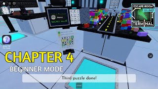 Roblox TERMINAL ESCAPE ROOM CHAPTER 4 BEGINNER MODE Walkthrough Trial amp Error [upl. by Igiul922]