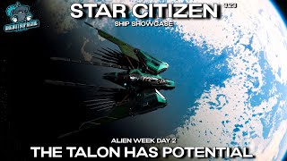 Star Citizen Ship Showcase  The Talon Has Potential [upl. by Ritchie351]