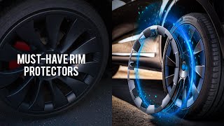 Tesla Model Y Performance Rim Protectors  YOU NEED THIS  Teslaunch Review [upl. by Sisi379]