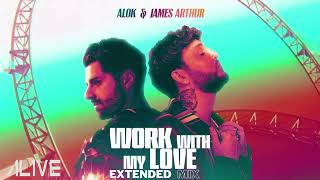 Alok amp James Arthur  Work With My Love Extended Mix [upl. by Walters104]