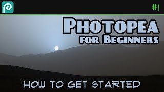 Photopea for Beginners  How to Get Started Editing Photos in Photopea Tutorial [upl. by Nahej]