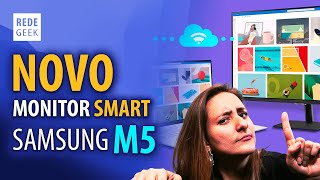 SAMSUNG M5 o novo MONITOR SMART [upl. by Ratcliffe335]