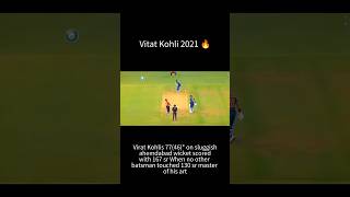 Virat Kohlis Masterclass 7746 on a Tough Ahmedabad Pitch  Unstoppable at 167 SR [upl. by Fidela]