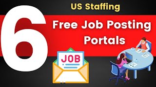 6 Free Job Posting Portals For US IT Recruiters  usitrecruitment  usitrecruit [upl. by Hiro]