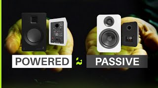 Powered VS Passive Bookshelf Speakers  Which is Best for YOU [upl. by Sorensen850]