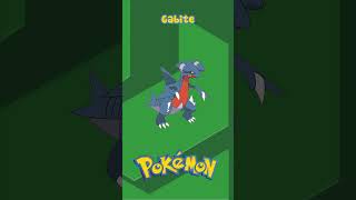 How to Pokemon Evolution Gible Evolution Process pokémonevolutions Gible Gabite garchomp [upl. by Giffie589]