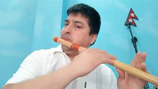 Tiriri Murali Bajyo Banaima on Flute Tutorial With Notation [upl. by Adaha465]