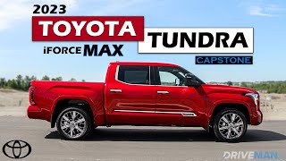 2023 Toyota Tundra CrewMax Hybrid Capstone  A TOP NOTCH LUXURY TRUCK [upl. by Ignacio]