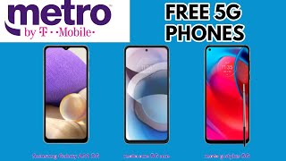 3 Free Phone Offers Metro By TMobile 5G Phones [upl. by Ailegave754]