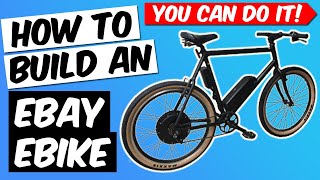 EBike Conversion Kit from Ebay  Build your own Electric Bike 48V 1000W [upl. by Ullman447]