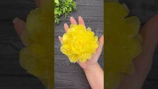 How to make Easy Tissue Paper Flowers DIY Paper Craft Tutorial [upl. by Eilliw]