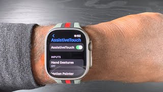 Apple Watch Ultra  This Feature Will Change Your Life  AssistiveTouchHand Gestures [upl. by Sells834]