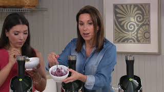 Yonanas Elite Frozen Treat Maker with Recipes on QVC [upl. by Morrissey]