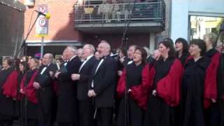 Hands up for The Hallelujah Chorus  live at Handel On The Street  April 13 2010 [upl. by Leribag]