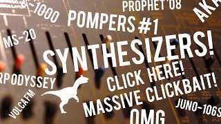 Synth jam POMPERS 1 ARP Odyssey KORG Volca FM MS20 ROLAND Juno106 [upl. by Hertzfeld156]