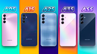 Quel SAMSUNG entre 100€ et 500€ CHOISIR  Comparatif smartphone Galaxy A [upl. by Holsworth]