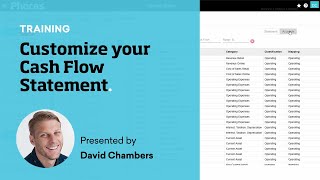 Customize your Cash Flow statement [upl. by Batsheva]