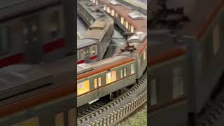 メトイチと5080系の兵装 nゲージ train 鉄道 東急 [upl. by Aicened126]