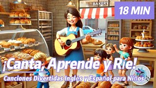 ¡Canta Aprende y Ríe  Canciones Divertidas para Aprender Inglés y Español para Niños 🎶 [upl. by Brande]