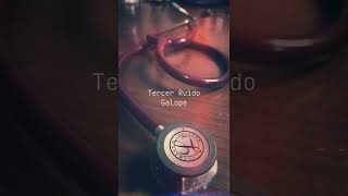 Tercer Ruido Galope Soplos Cardíacos🫀 Parte 3 shorts medicina corazon [upl. by Lorou]