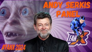 Andy Serkis the star of Gollum visits FanX 2024 [upl. by Helas]