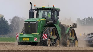 John Deere 9620RX FourTrack Tractor CUSTOMER REVIEW [upl. by Essirehs]