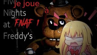 je joue a fnaf 1 fivenightsatfreddys [upl. by Nhar]