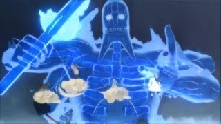 NARUTO VS KAGES  FULL FIGHT  Naruto fights kages and show them his true power after Kurama´s death [upl. by Alley]