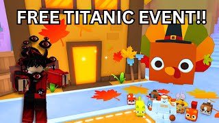 🦃 HOW TO GET THE NEW F2P HUGETITANIC IN THE NEW EVENT QUICK [upl. by Agustin]